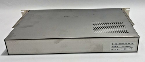 ✅ TEL Tokyo Electron E280-000065-12 8-Port Switching Hub E2U205-12 - Picture 3 of 5