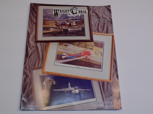 Wright Bros Brothers Collection Catalog May - Aug 1994 Old War Air Plane Prints
