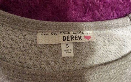 Camicia donna Derek Heart taglia small grigia con maniche in pizzo - Foto 4 di 5