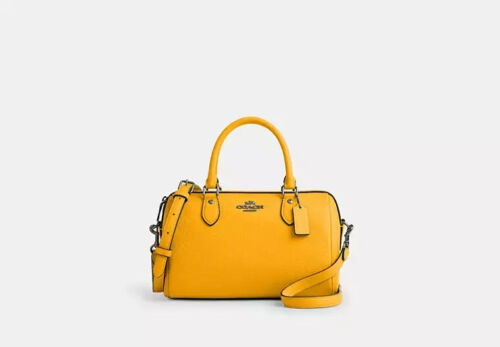 Brand New Coach Rowan Satchel Bag Comparable Value $398 - 第 1/3 張圖片
