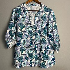 Rebecca Malone Paisley Print Boho Resort Coas...