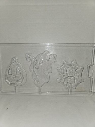 Halloween Ghost Pumpkin Spider Chocolate Candy Mold