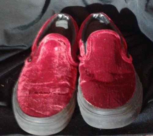 Red velvet Vans - Gem
