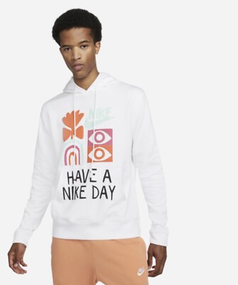 nike hoodie pearl white