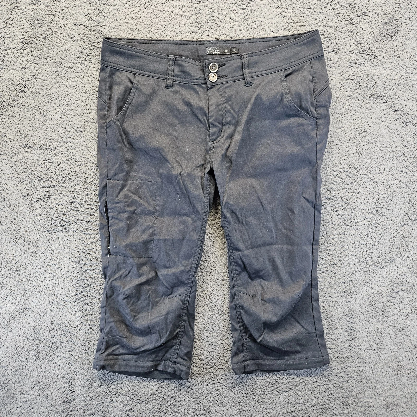 prana capri short inseam outdoor hiking pants