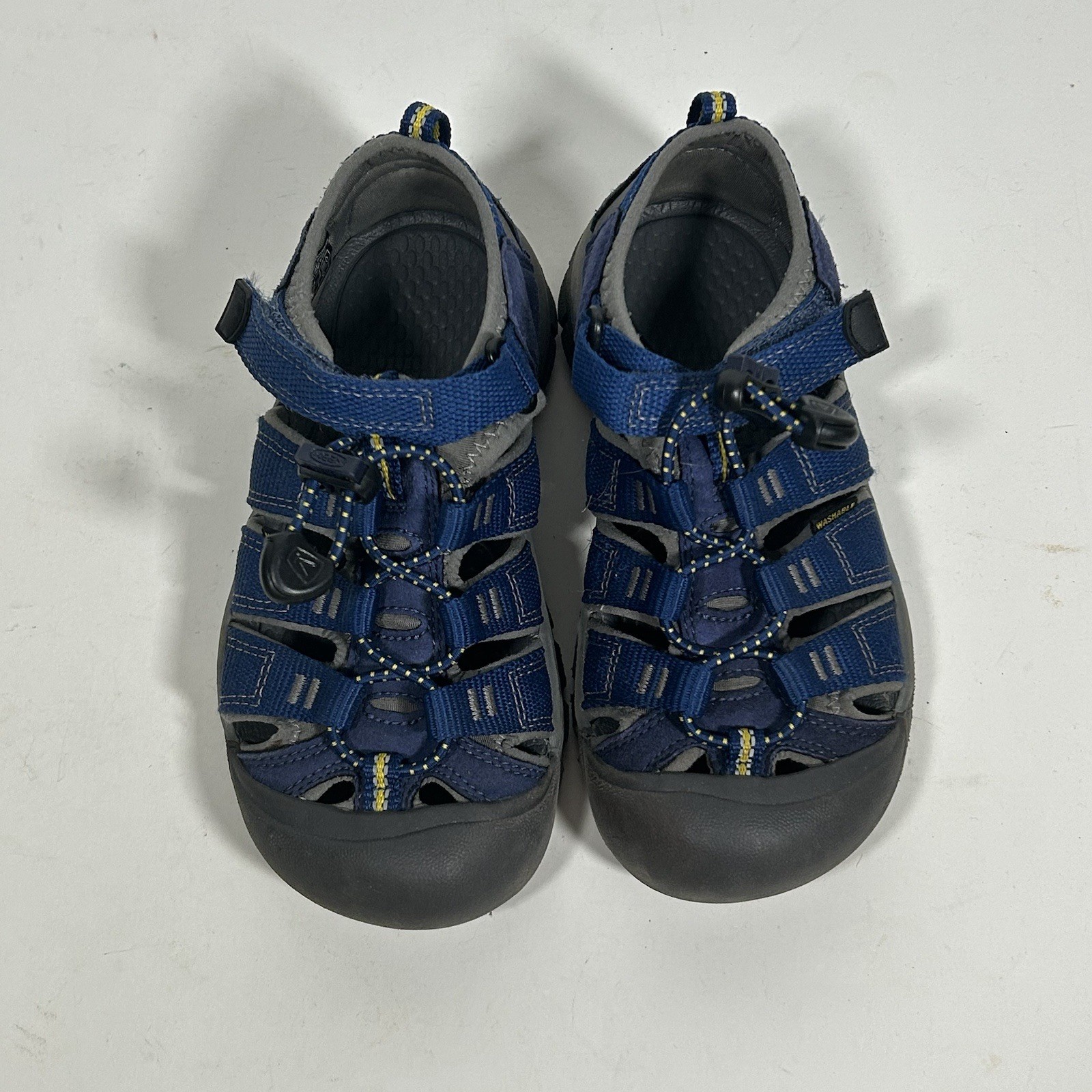 Scarpe da acqua Keen Newport H2 giovani ragazzi taglia 13 sandali blu escursionismo outdoor