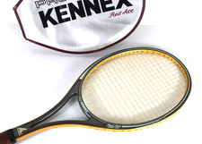 Racchetta da Tennis Vintage Kennex Pro Red Ace Graphite Inlaid Mid Size Custodia