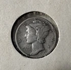 1927-S Mercury Dime,  F-VF Coinsnap