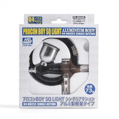 MRHOBBY PS268 Procon BOY SQ Aluminum 04 Nozzle Single Action Version Airbrush