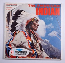 View-Master The American Indian - 3 reel packet B725