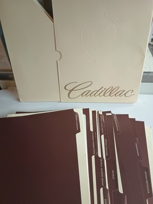 1995 CADILLAC FULL LINE PRESS KIT W/ SLIDES