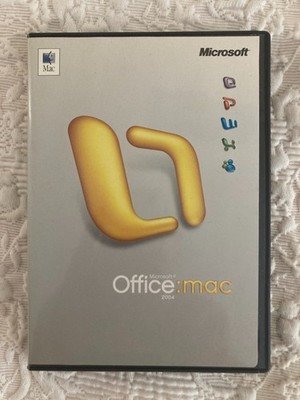MICROSOFT OFFICE: MAC 2004 INCLUDES PRODUCT KEY