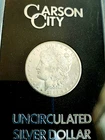 1885 CC Morgan Dollar GSA MS+++ White Full Feathers 100% Original Hinged Box