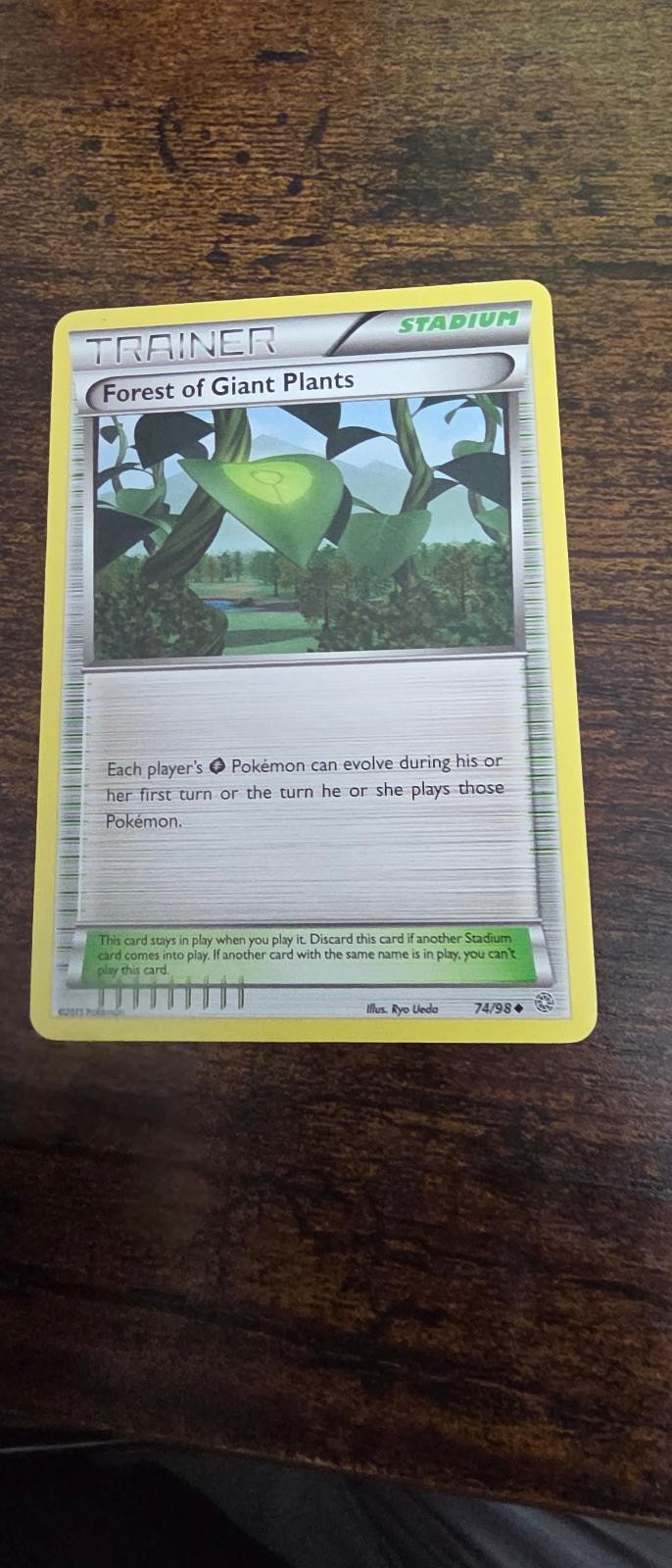 Forest of Giant Plants 74/98 Uncommon Ancient Origins Pokemon Lightly Played