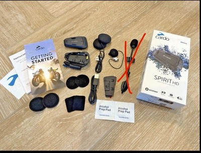 Cardo Spirit HD Headset Bluetooth - NO BOOM MIC