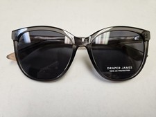 Draper James DJ7052 Sunglasses Women Smoke Crystal 56mm New 100 Authentic