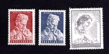 Yugoslavia 1953 group of stamps Mi#712-713+734 MH CV=13.2$