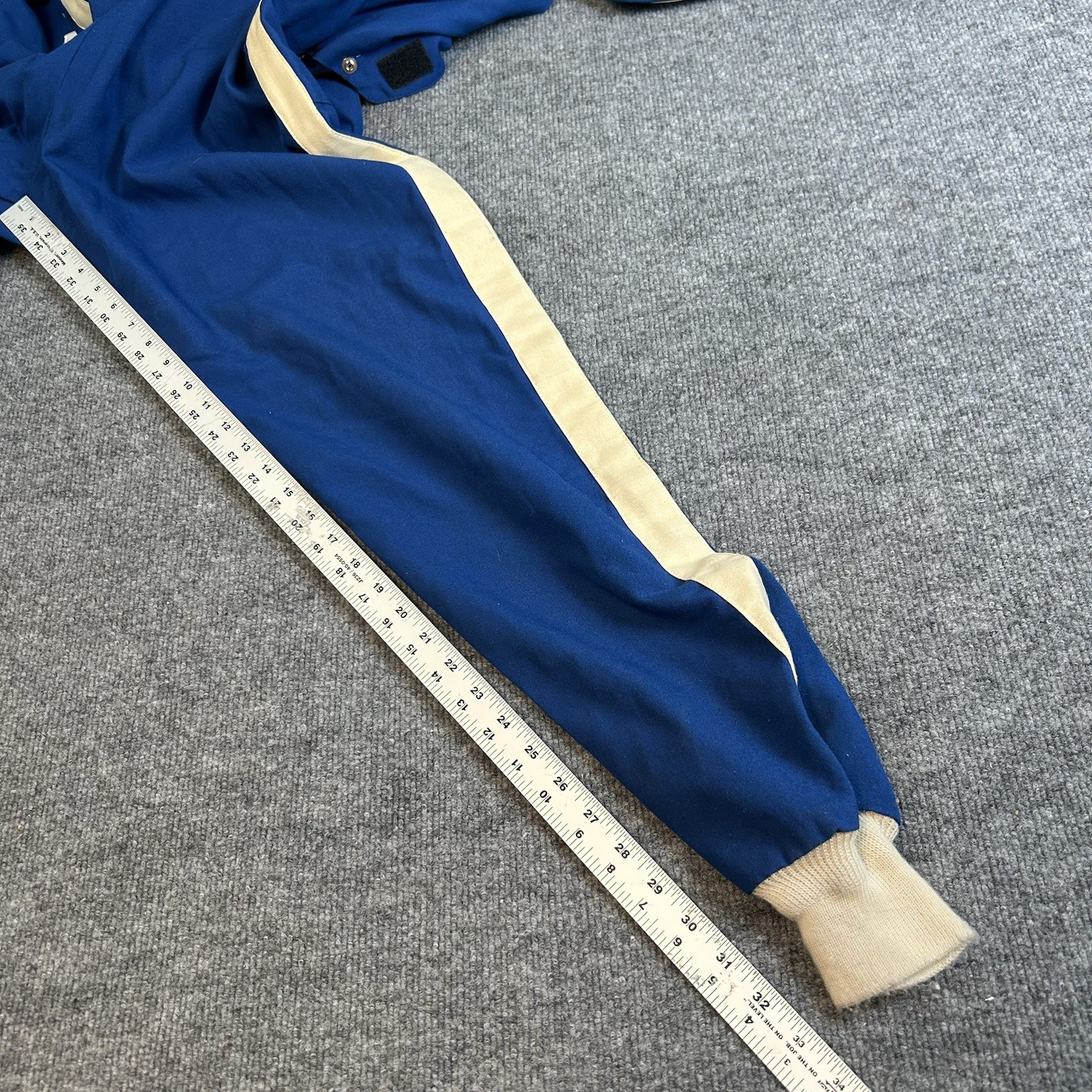 Vintage SCCA Safe Quip Goodyear Race Suit Size Large 70s