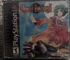 Tales of Destiny II (Sony Ps1 PlayStation 1, 2001) 3-Disc All Tested & Working
