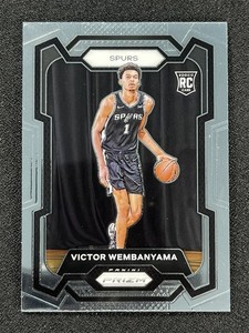 Photo from the eBay listing: 2023-24 Panini Prizm Victor Wembanyama #136 Base Rookie RC Spurs &10163