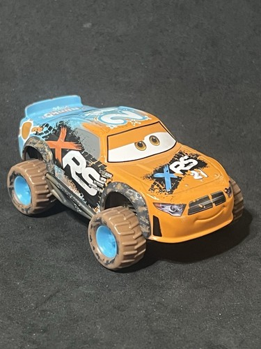 Disney Pixar Cars Mud Racing XRS Speedy Comet Pull Back & Go Fahrzeug Rennwagen A2 - Bild 3 von 10