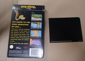 Nintendo Nes Jungle Book Fantastic complete Condition Boxed Manual