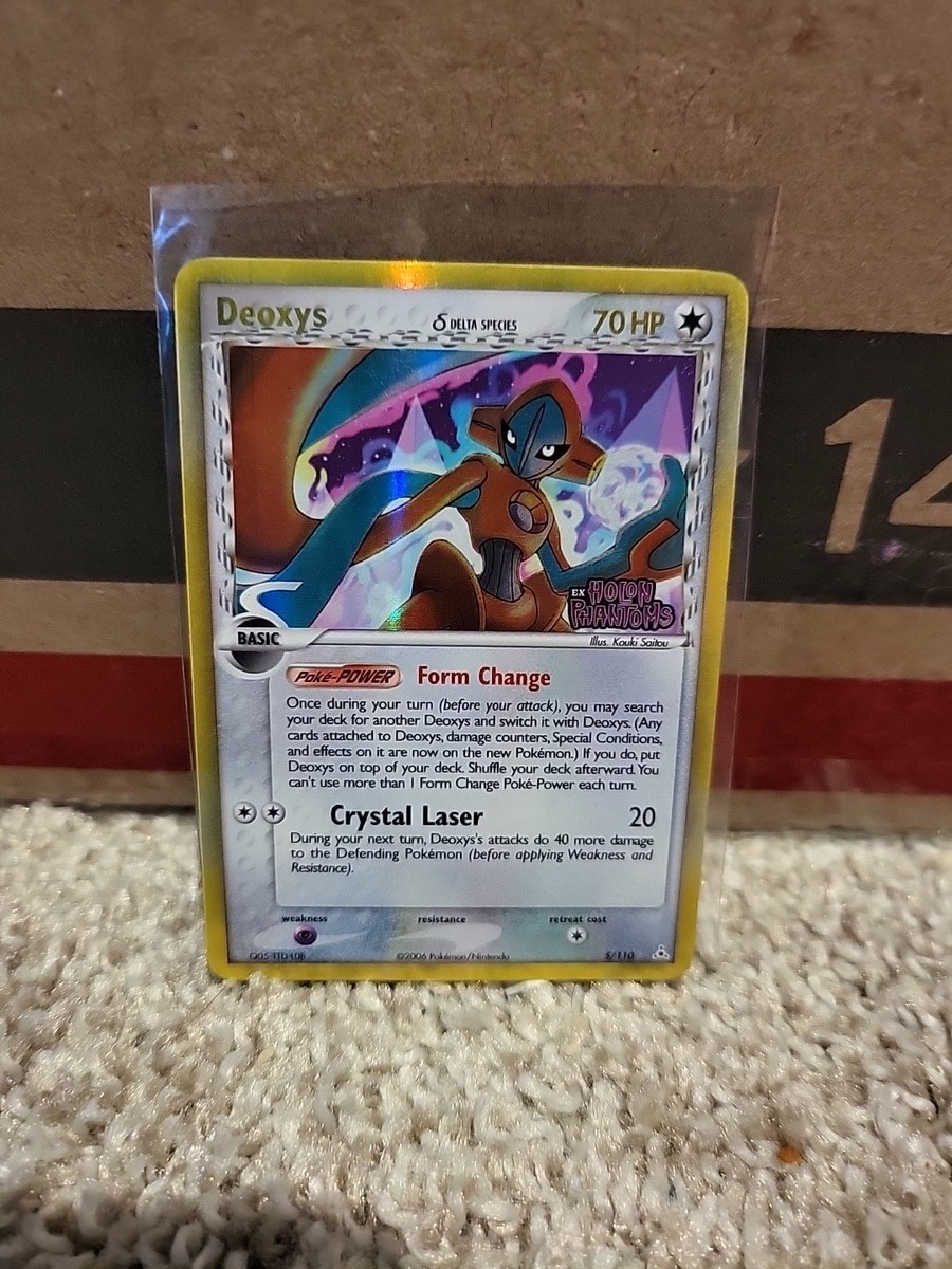 Pokemon deoxys reverse holo 5/110 | eBay