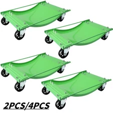 2/4pcs Car Dolly Wheel Tire Dolly 5000/10000LBS Steel Moving Car Trucks Trailers