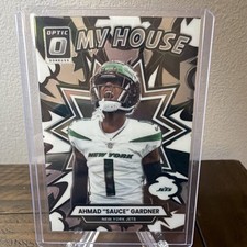 Panini Clearly Donruss 2023 Ahmad Gardner Jets My House Insert #3