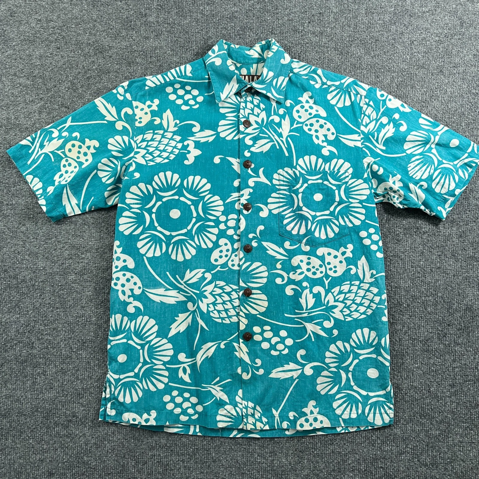 Kahala Shirt Mens XS Blue Floral Hawaiian Aloha Button Made Hawaii USA *FLAWS
Opens in a new window