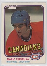 1981-82 O-Pee-Chee Mario Tremblay #192 t4m