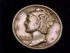 1930-S  Mercury Dime,  Fine Grade