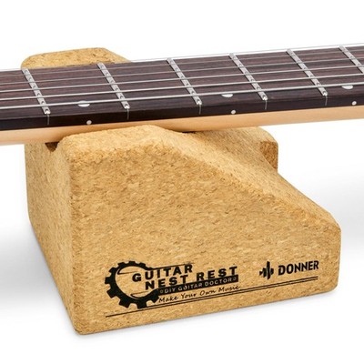 Donner Guitar Neck Rest Cradle, Guitar Bench Neck Support Pillow for String C...