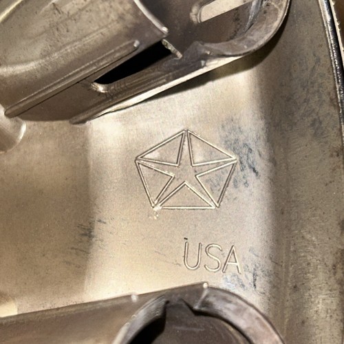LACKS Dodge RAM 2500 1XF55TRMAA OEM Wheel Rim Cap Hub Cover 8 Lug CHROME USA - Picture 3 of 11