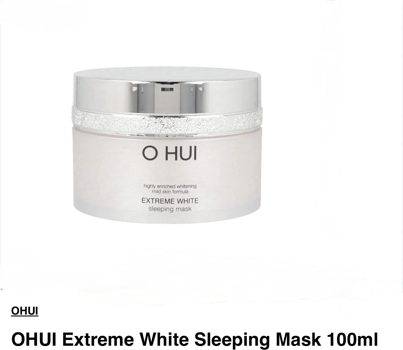 OHUI Extreme White Sleeping Mask 100ml Whitening Brightening K-Beauty
