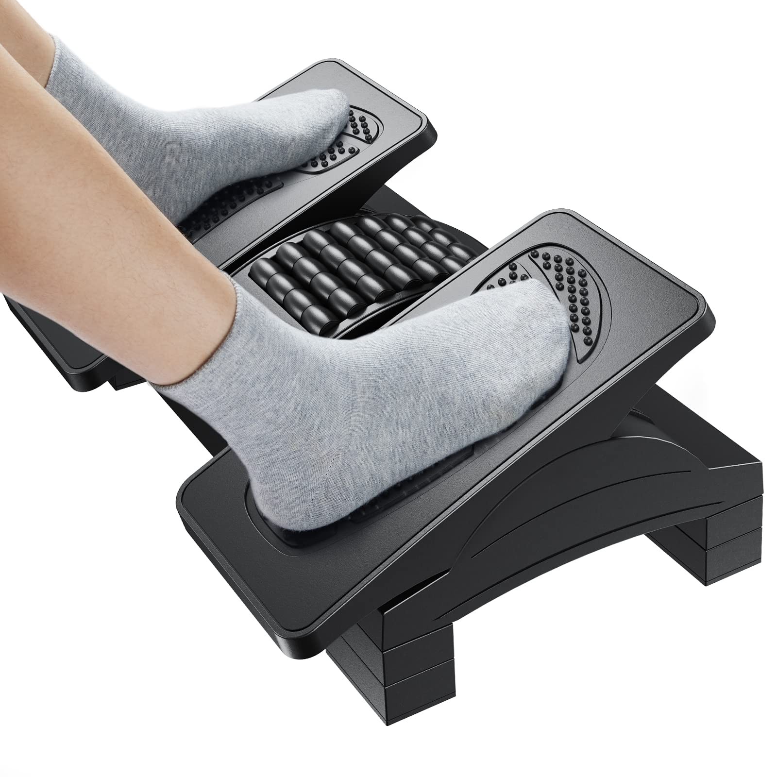 Poggiapiedi scrivania poggiapiedi ergonomico regolabile per sotto la scrivania