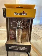 Char-Broil Stainless Steel Marinade Injector NEW IN BOX