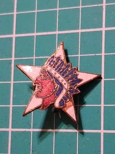 WW2 United States Marine Corps (USMC) 2nd Division Insignia Lapel Pin Military