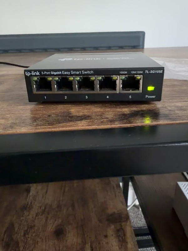 TP-Link TL-SG105E 5 Port Gigabit L2 Easy Smart Managed Ethernet Switch UK