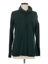 Jones New York Signature Women Green Sweatshirt M