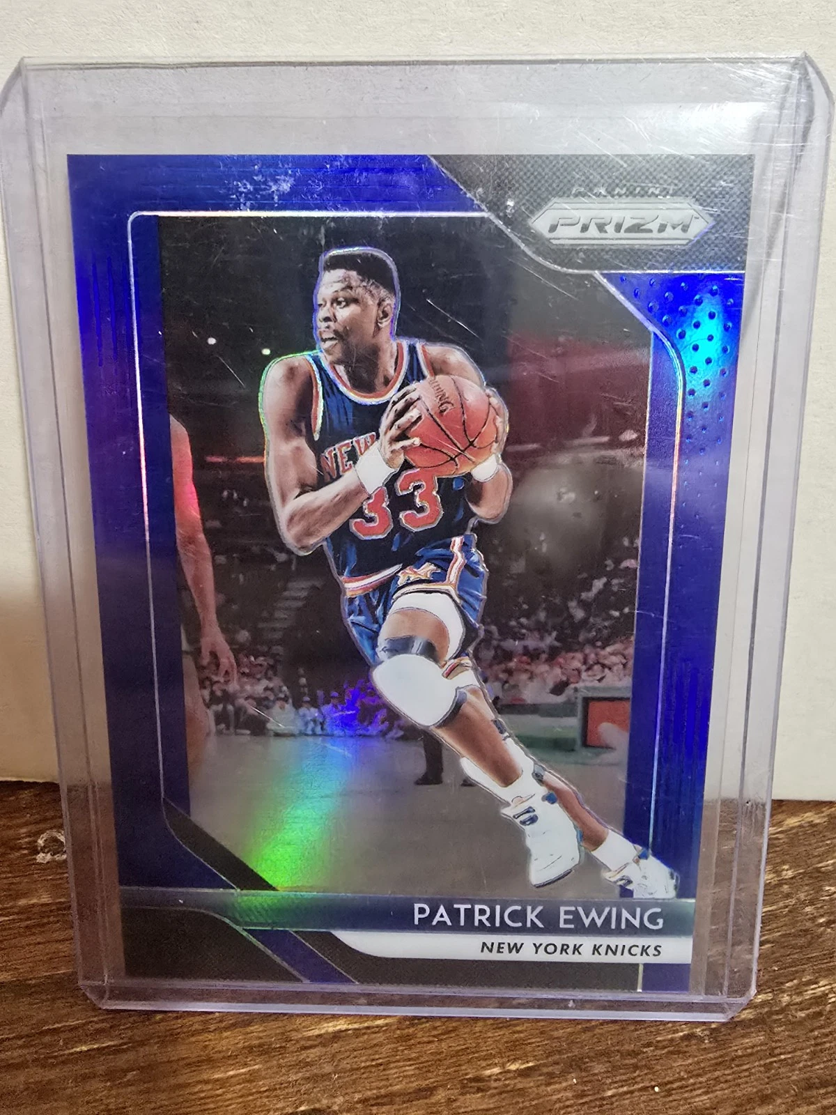 18-19 Prizm Patrick Ewing Blue #/199