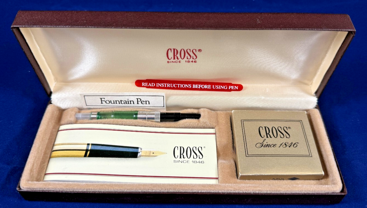 文房具・事務用品 CROSS 万年筆 14K XF 10K GOLD FILLED