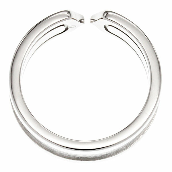 CARTIER C2 Ring K18Wg 52 White Gold 750 C De Discontinued CARTIER C2 Ring K18Wg 52 White Gold 750 C De Discontinued