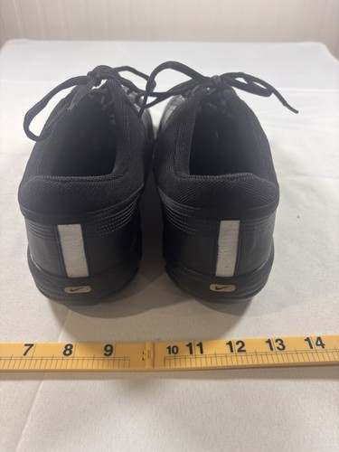 Scarpe Nike Air Max Uomo 11 Nero Revive Pelle Golf Spikes Morbide Comfort Tigre - Foto 7 di 9
