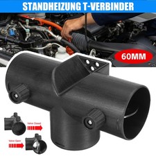 60mm T-Typ Standheizung Zubehör Für Eberspacher Webasto Luftverteilung Dreiwege