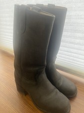 Double H Biker Boots Size 7D Style 7412 Made in USA
