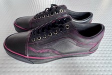 Vans Premium Old Skool Tania Leather Sneakers Shoes Dark Red VN000EDAKRK UK8