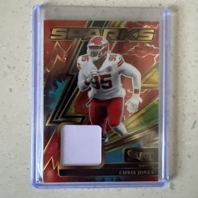 2025 Select Chris Jones Tye Dye Sparks Patch /25