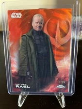 Luthen Rael Orange /25  Star Wars Topps Chrome 2025 #84 Wave Refractor