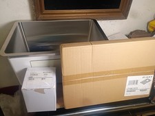 Elkay Crosstown Stainless Steel 17" x 12" Sink w/ New Strainer Grid Open Box